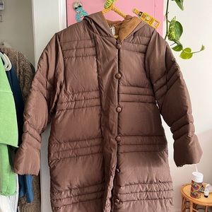 BILL BLASS VINTAGE SIZE 10 WINTER PUFFER COAT